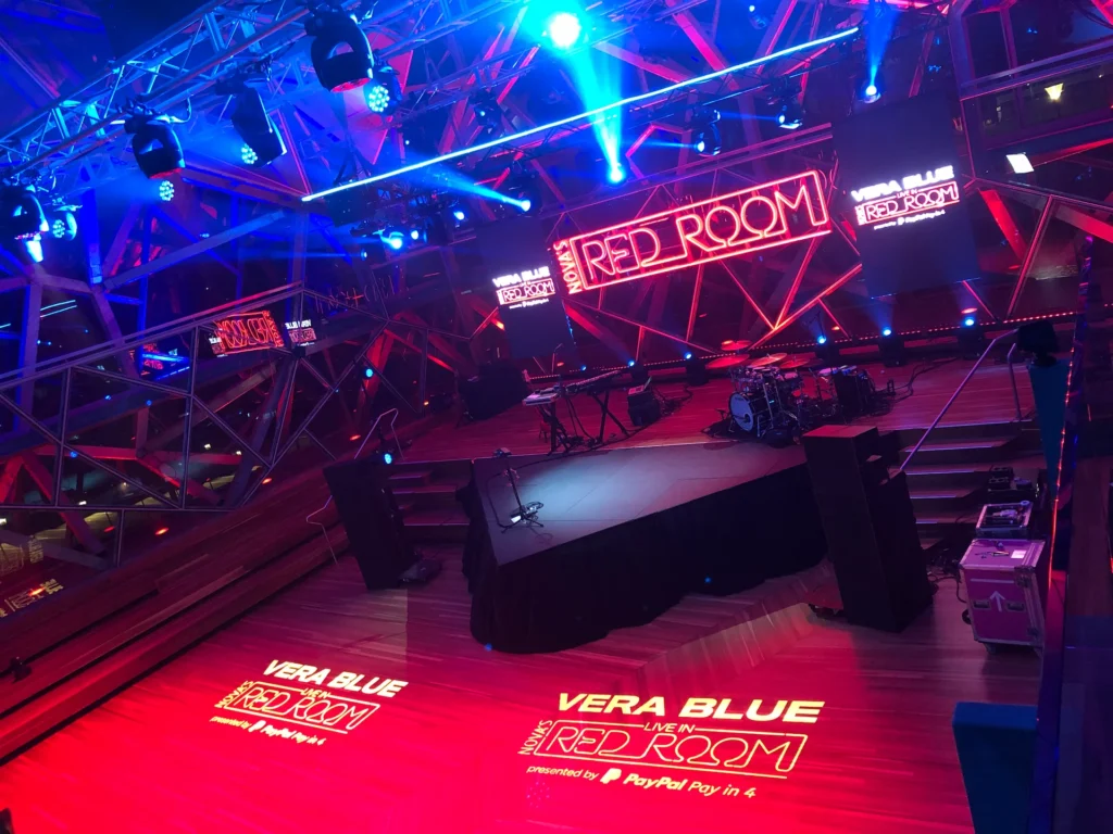 Radio Corporate band lighting