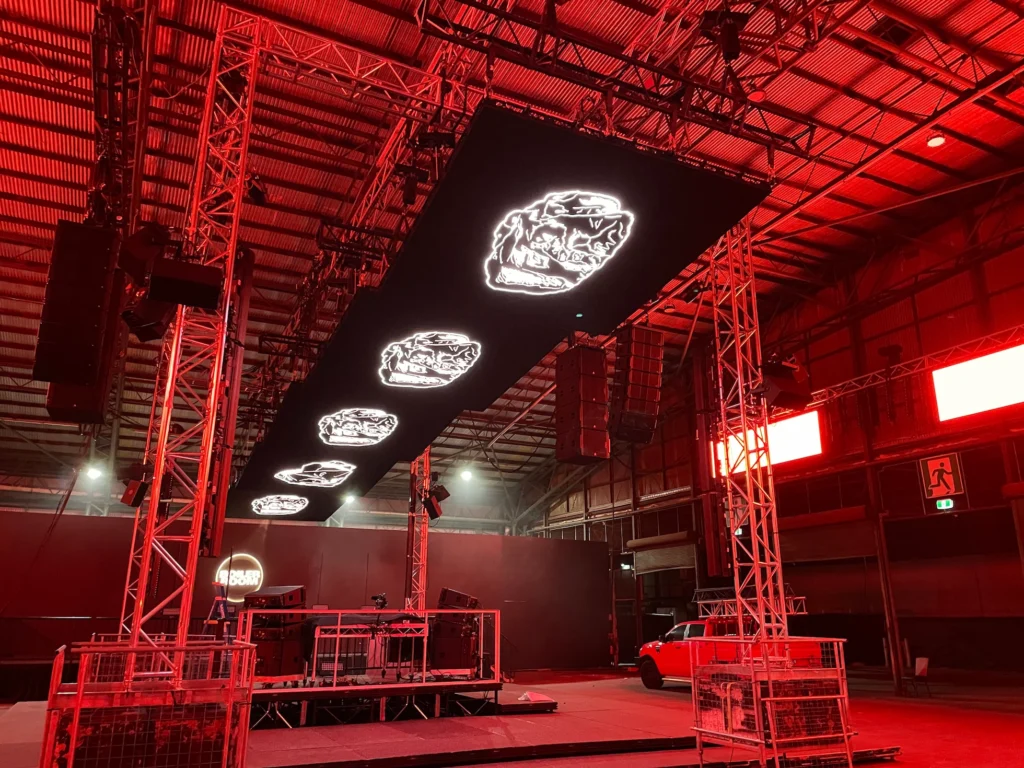 Suspended LED Video Ceiling